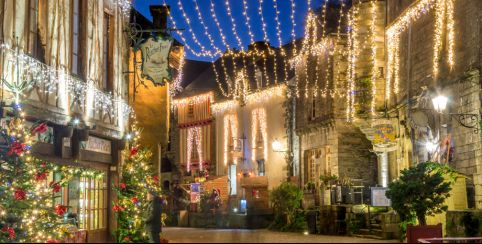 Illuminations de Noël : la magie de Rochefort en Terre